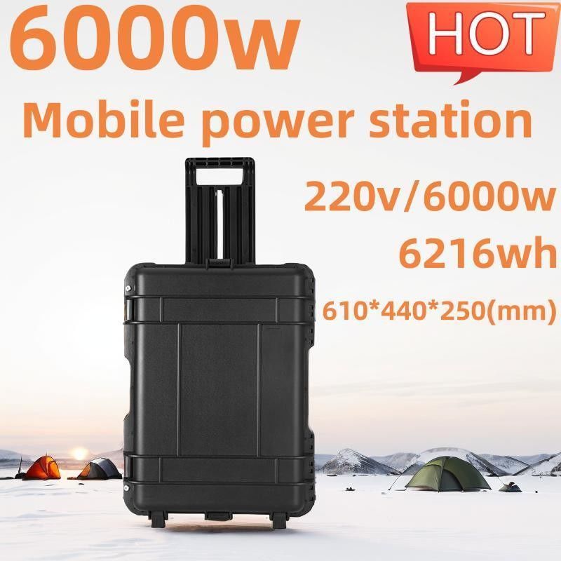 6000watt Sản phẩm sạc điện thoại 8000W Máy phát năng lượng mặt trời di động để lưu trữ năng lượng