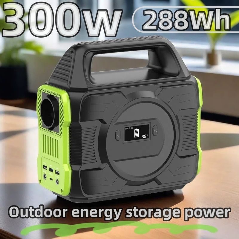 Nhà máy điện di động công suất cao 300W với pin mặt trời Điện năng mặt trời và nhỏ gọn