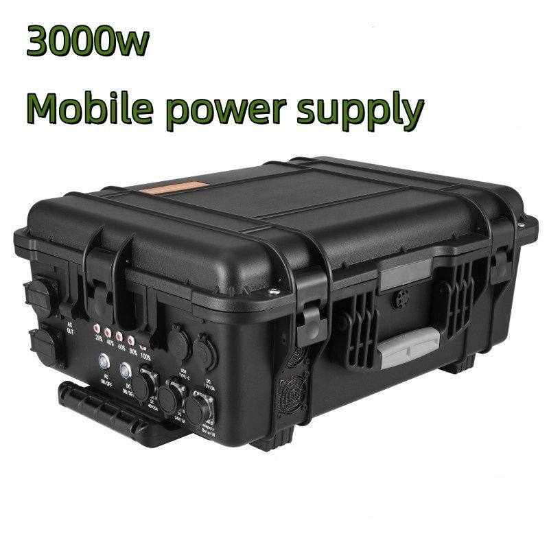 USB/Type-C 18W Max LiFePO4 110V/220V 3000W/4000W/5000W Nhà máy điện di động