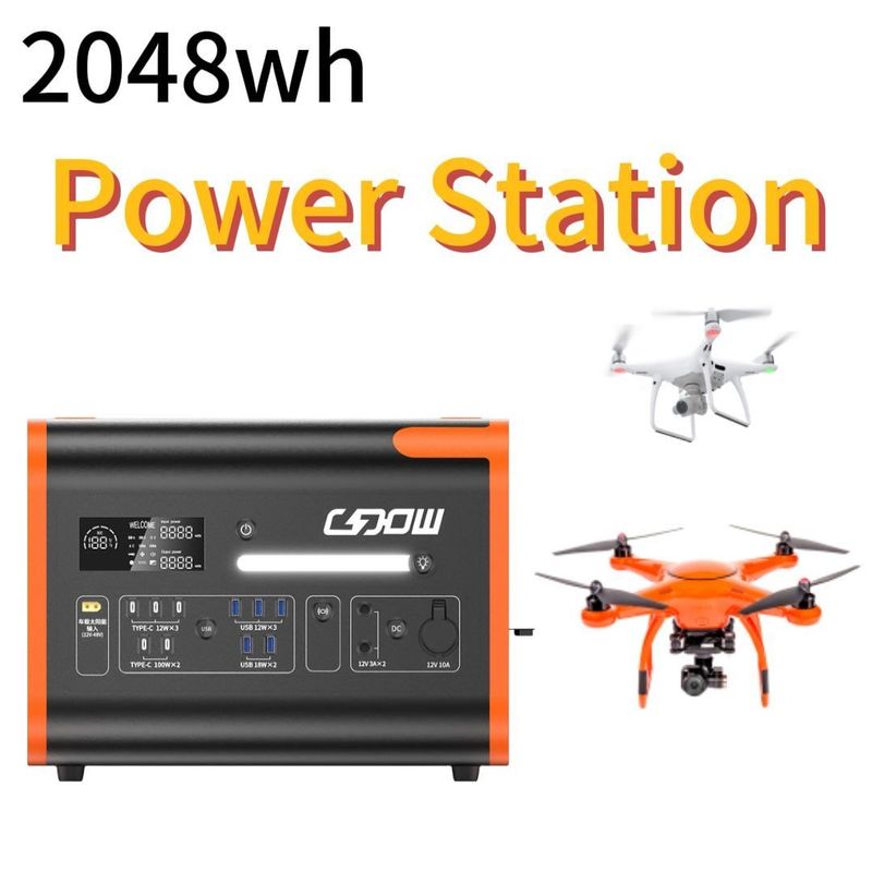 1500W Lithium Iron Phosphate pin Nhà máy điện mặt trời cho chính và 800W sạc mặt trời