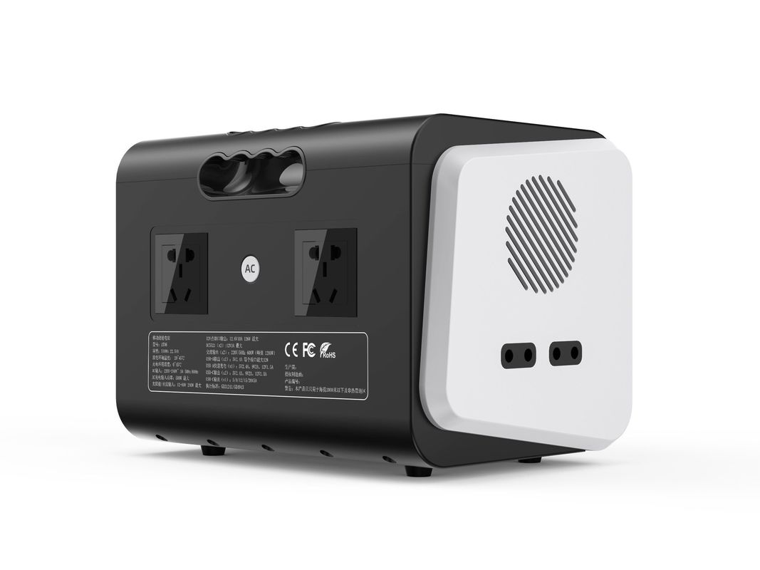 600W 700W 230V Nhà máy điện pin lithium LiFePO4 với HT60 và tấm pin mặt trời