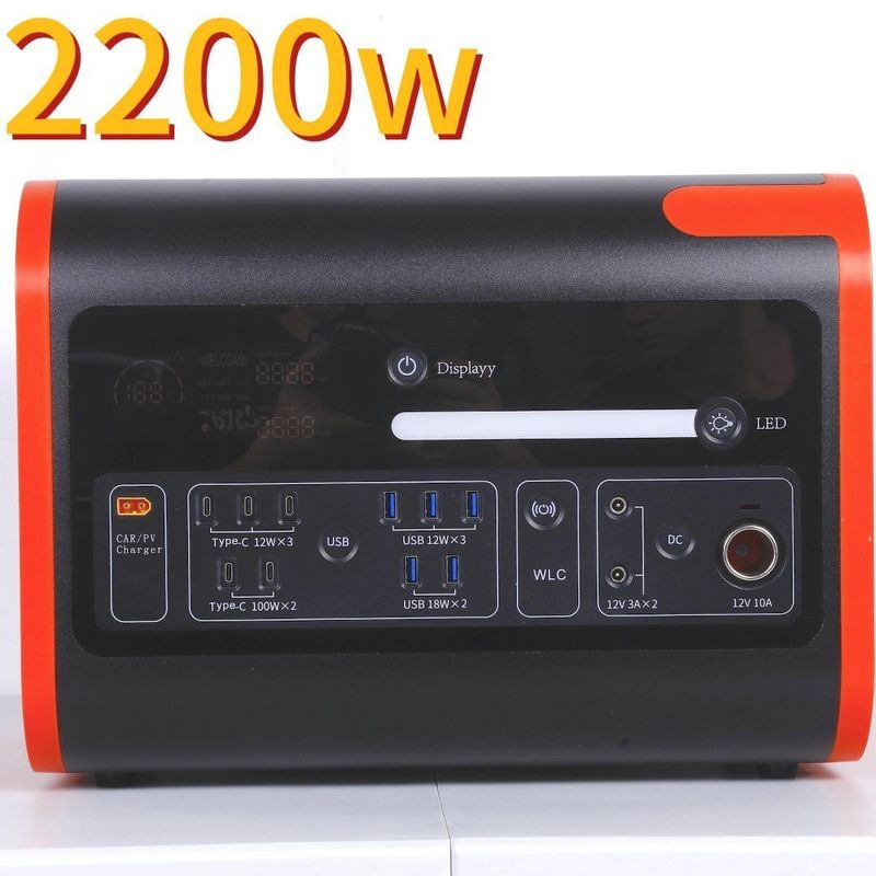 Máy phát điện khẩn cấp mặt trời ngoài trời 2000W 2048wh Cung cấp điện di động cho thị trường Nhật Bản