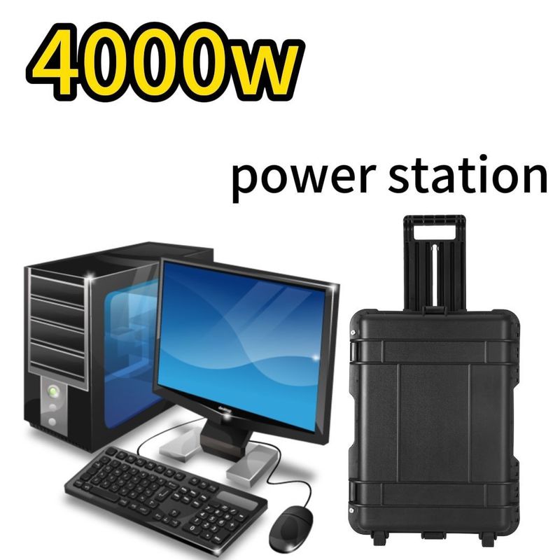 3840wh Ngân hàng sạc di động LT-40 cho 4kw LiFePO4 pin EV Xe điện điện di động
