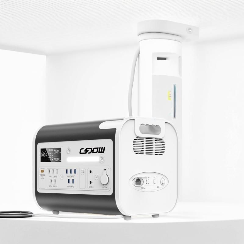 LiFePO4 pin pin loại 220V đầu ra Nhà máy điện di động cho dã ngoại và khẩn cấp