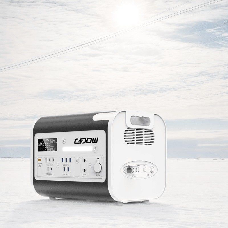 Trạm điện di động công suất cao với pin LiFePO4 và sạc nhanh kép 2200W