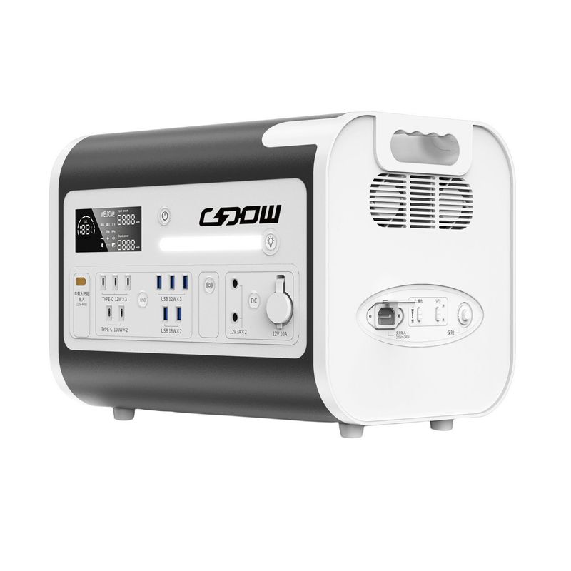 Nhà máy điện di động sạc năng lượng mặt trời 800W AT22 để sạc nhanh và hoạt động yên tĩnh