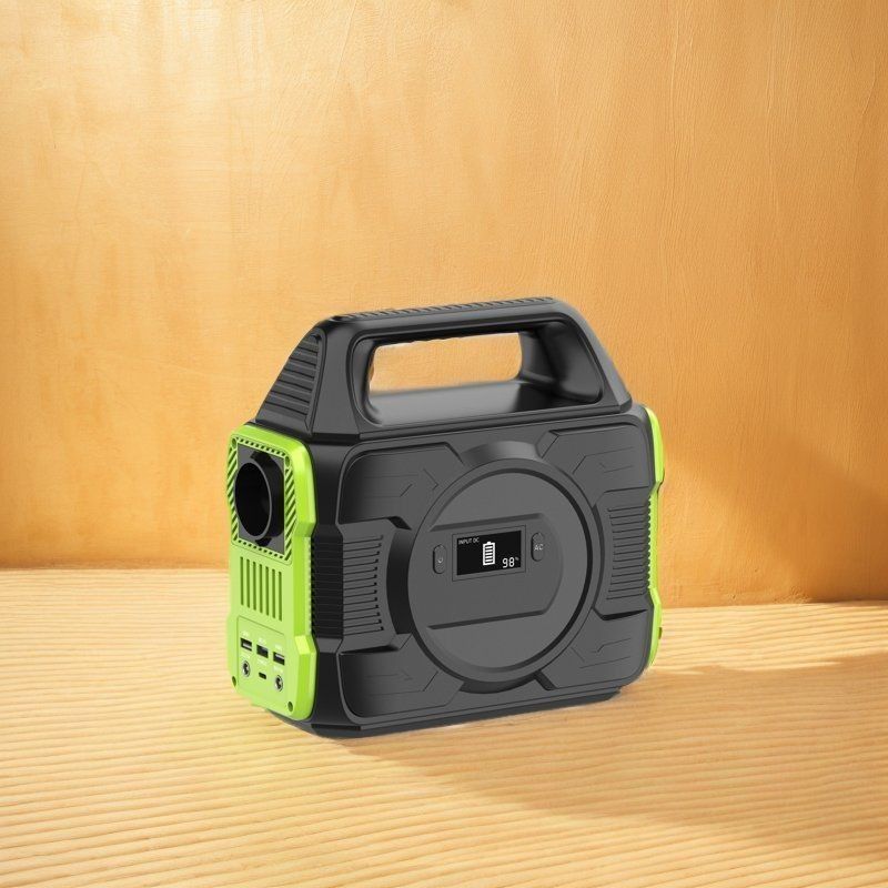 Nhà máy điện cầm tay sạc 110/220V AC với màn hình LCD và pin lithium 300W