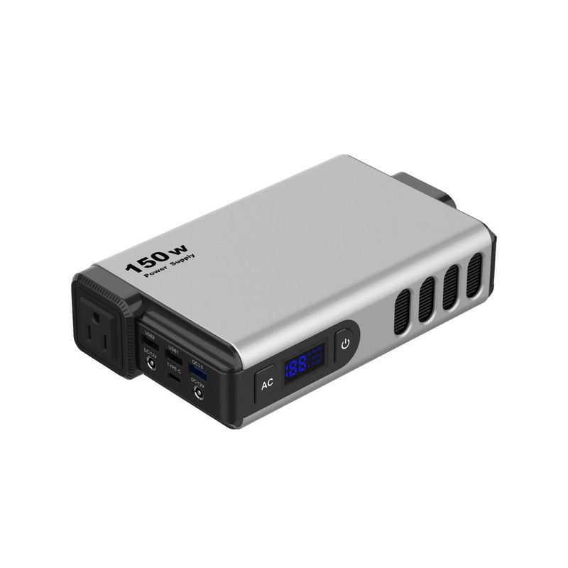 S150X-100 Trạm điện di động 150W cho nhà ngoài trời dự phòng khẩn cấp 110V 220V đầu ra AC