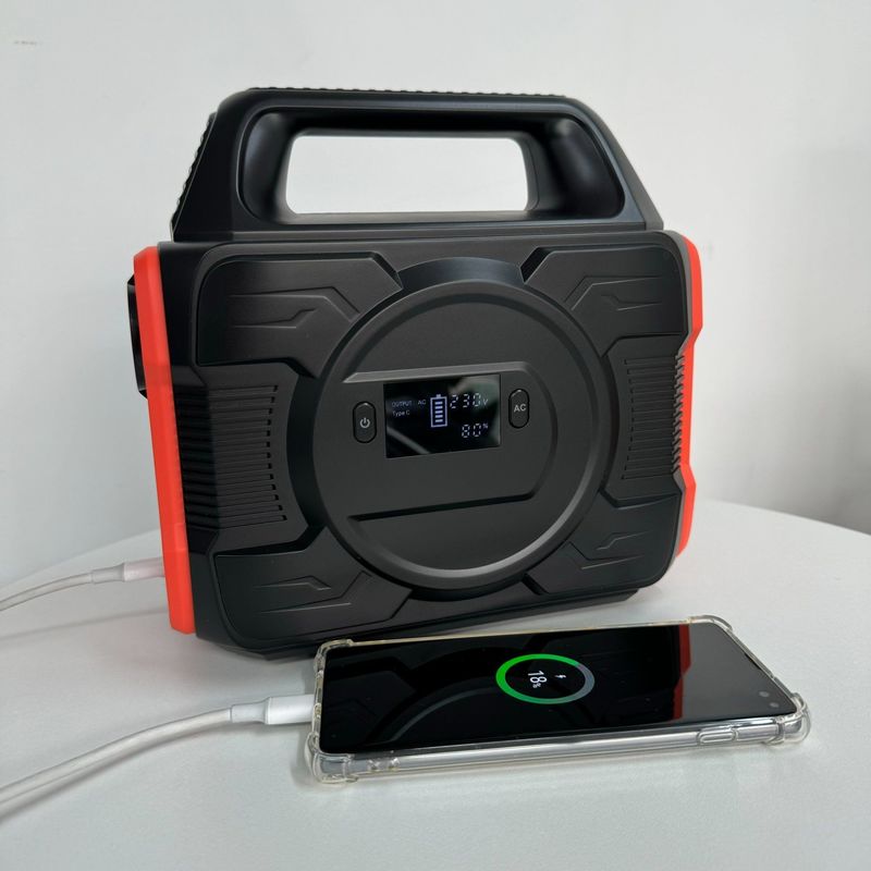 300W điện năng cao ngoài trời cắm trại khẩn cấp pin lithium 288wh nguồn điện di động