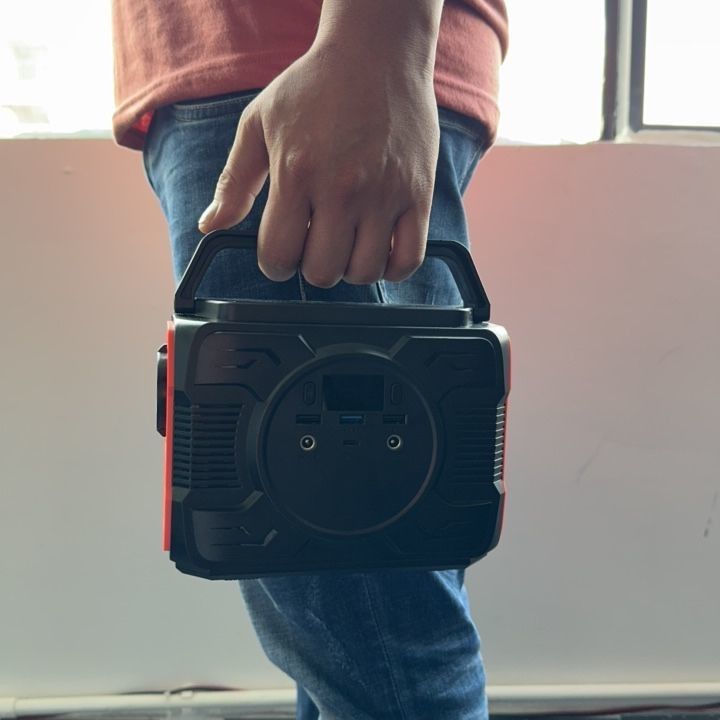 Đường cung cấp điện di động di động ngoài trời 200W Trạm điện di động với đèn LED Sos