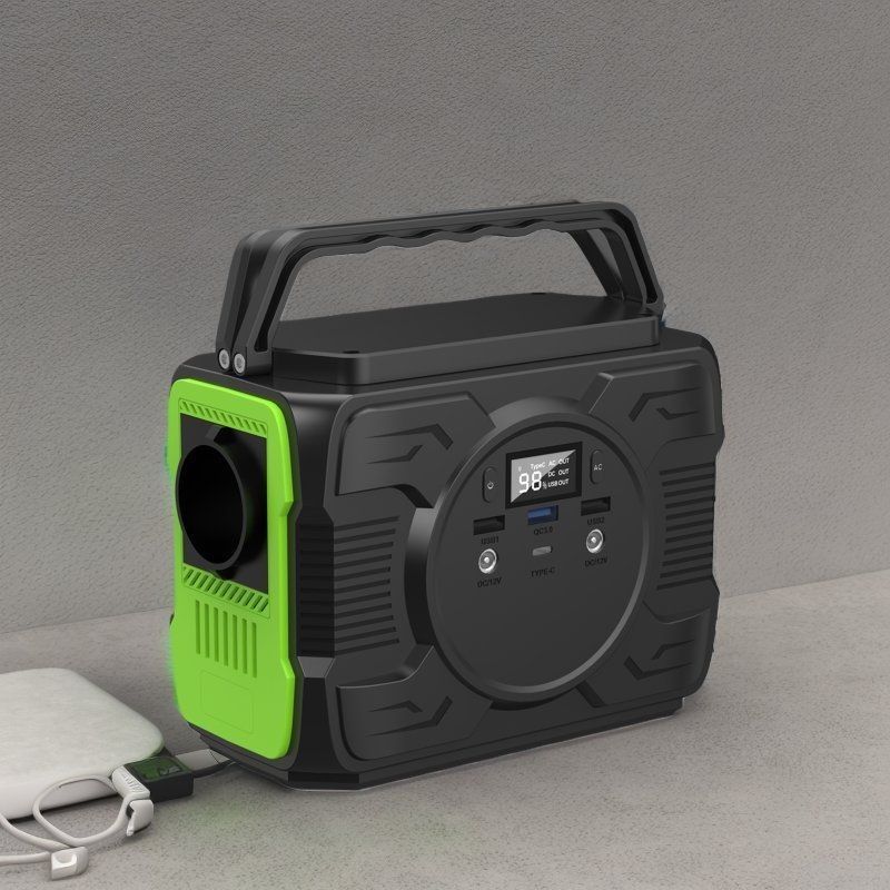 Tủ lạnh cắm trại ngoài trời máy bay không người lái BBQ Toaster Generator 200W RV Lưu trữ năng lượng Sức mạnh với pin lithium Ternary 48000mAh
