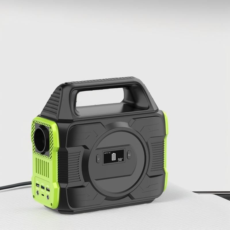 300W Năng lượng lưu trữ năng lượng Nhà máy điện mặt trời ngoài trời di động với pin lithium