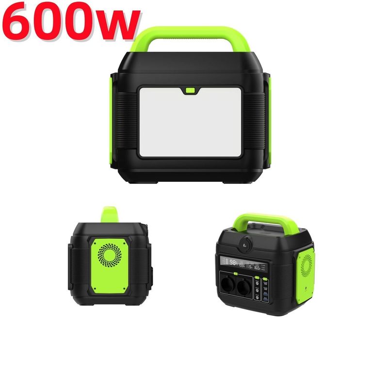 2024 pin Lithium Iron Phosphate 600W Máy phát năng lượng mặt trời cho loại sạc xe hơi mặt trời