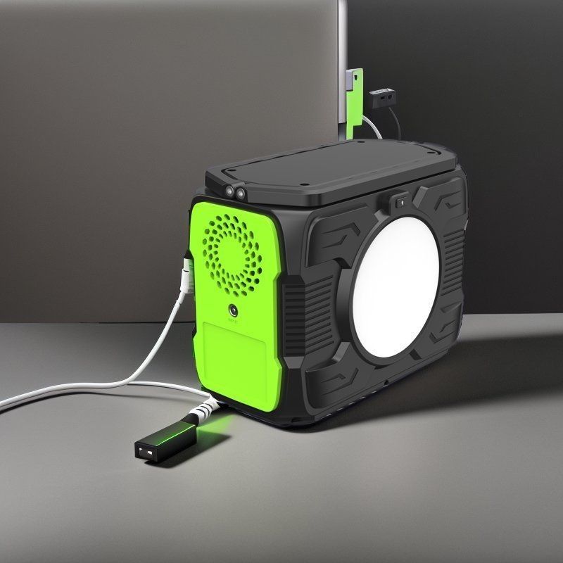 Thị trường Nam Mỹ 200W Trạm điện di động sạc lại với pin lithium-ion