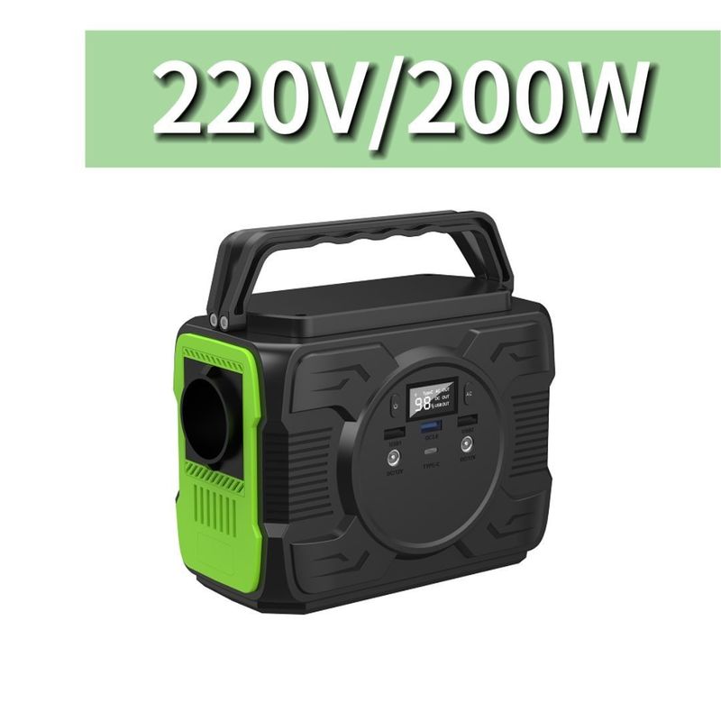 200W Panel mặt trời gấp di động cho Camping Power Bank và Nhà máy điện di động