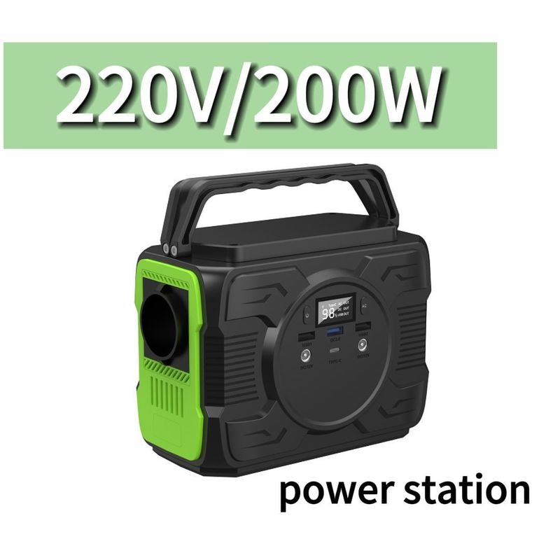 48000mAh 200W Mini Portable Power Bank Điện thoại di động với đầu ra 12V/200-300A Ec5