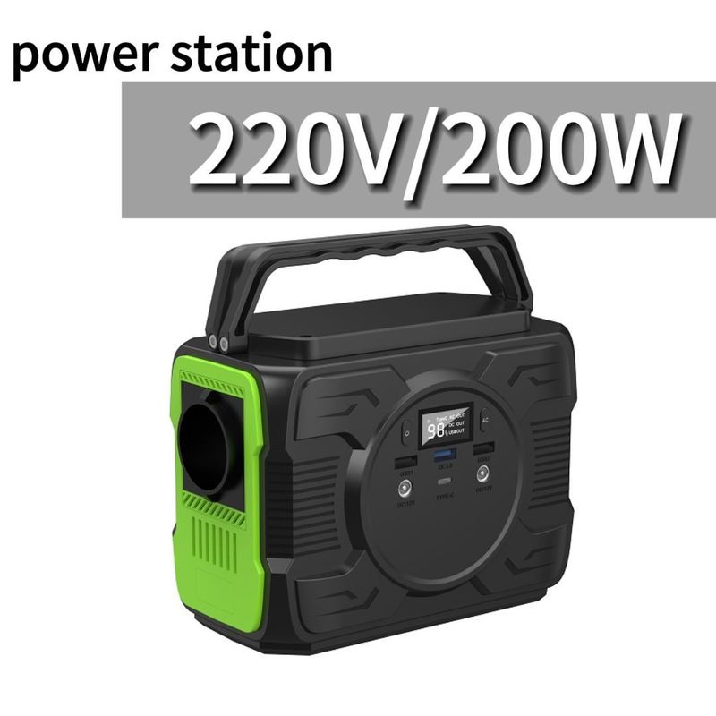 Bộ pin 200W LiFePO4 ngoài trời Cắm trại Power Bank cho CPAP / tủ lạnh / câu cá / máy tính xách tay
