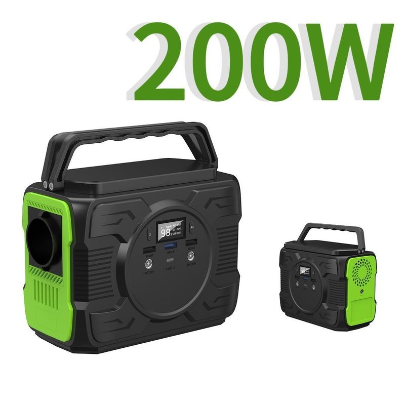 Pin Lithium Ternary 200W Máy phát điện di động UPS Type Nhà máy điện khẩn cấp
