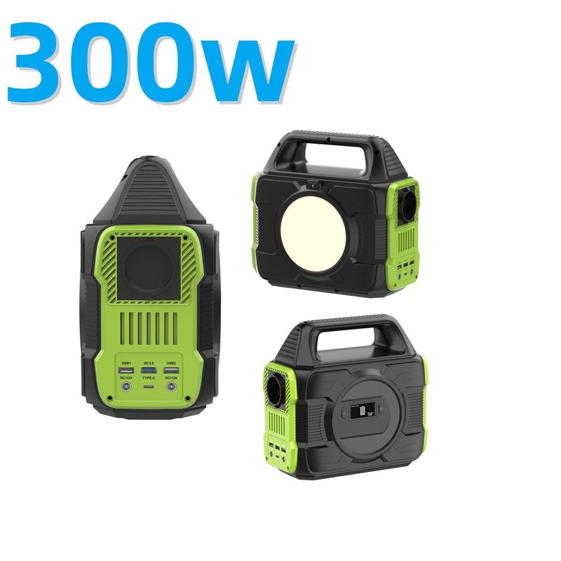 Nhà máy năng lượng mặt trời 300W 80000mAh pin di động cho cắm trại ngoài trời tất cả tương thích