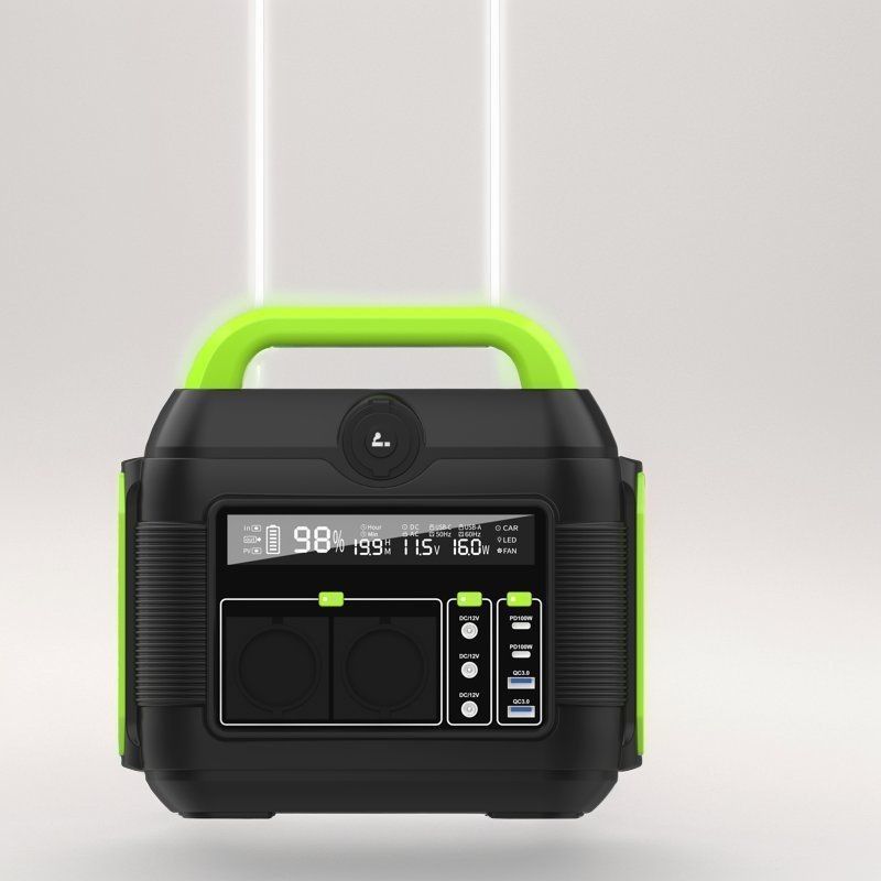Năng lượng khẩn cấp 600W700W2200W Nhà máy điện máy tạo oxy di động với MPPT và pin lithium