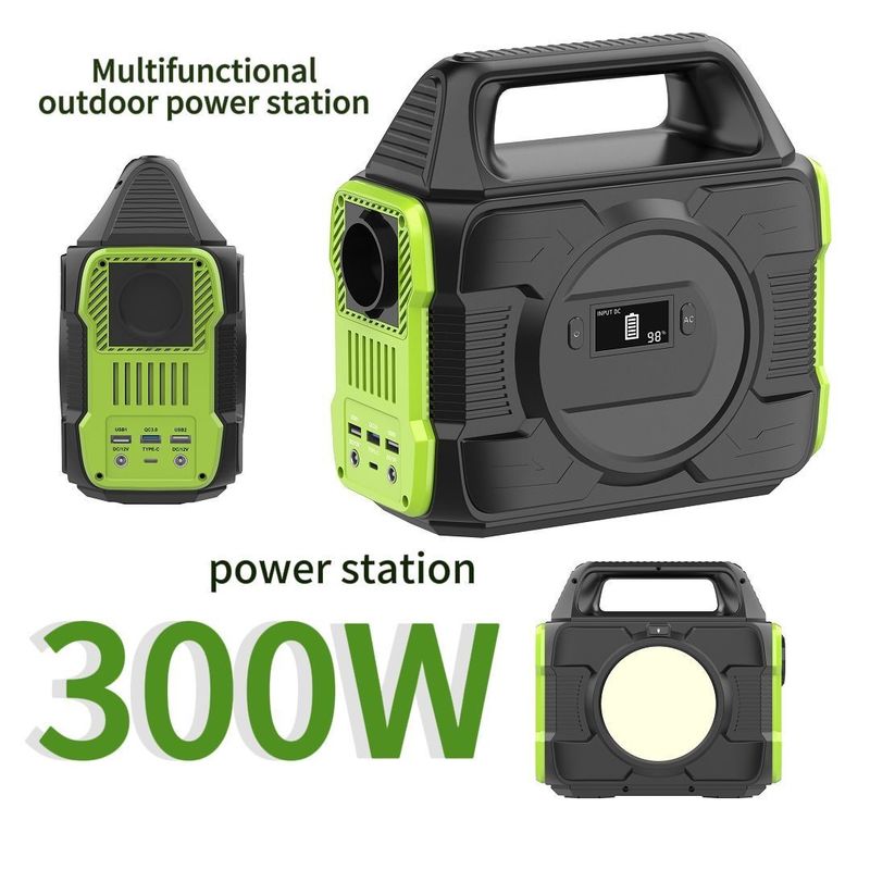 Động cơ phát điện năng lượng mặt trời nạp lại ngoài trời nhỏ 300W/500W/600W cho nhà máy điện di động