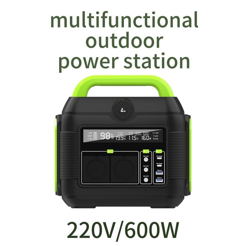 Un Multi-purpose 600W Đài sạc cầm tay Power Bank cho những người đam mê ngoài trời