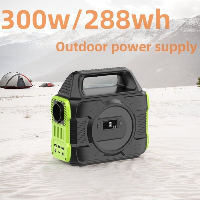 Máy phát điện năng lượng mặt trời 300W pin lithium UPS Lưu trữ năng lượng cho nguồn cung cấp điện ban công