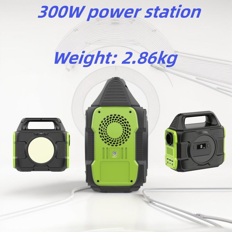 Nhà máy điện di động 300W 288wh Máy phát năng lượng mặt trời ngoài trời S3 cho trại và RV Power