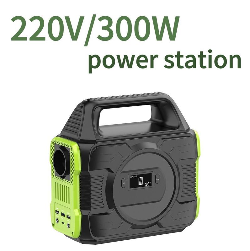 Màu tùy chỉnh 300W pin cầm tay Power Bank cho năng lượng mặt trời 110V 220V Lithium