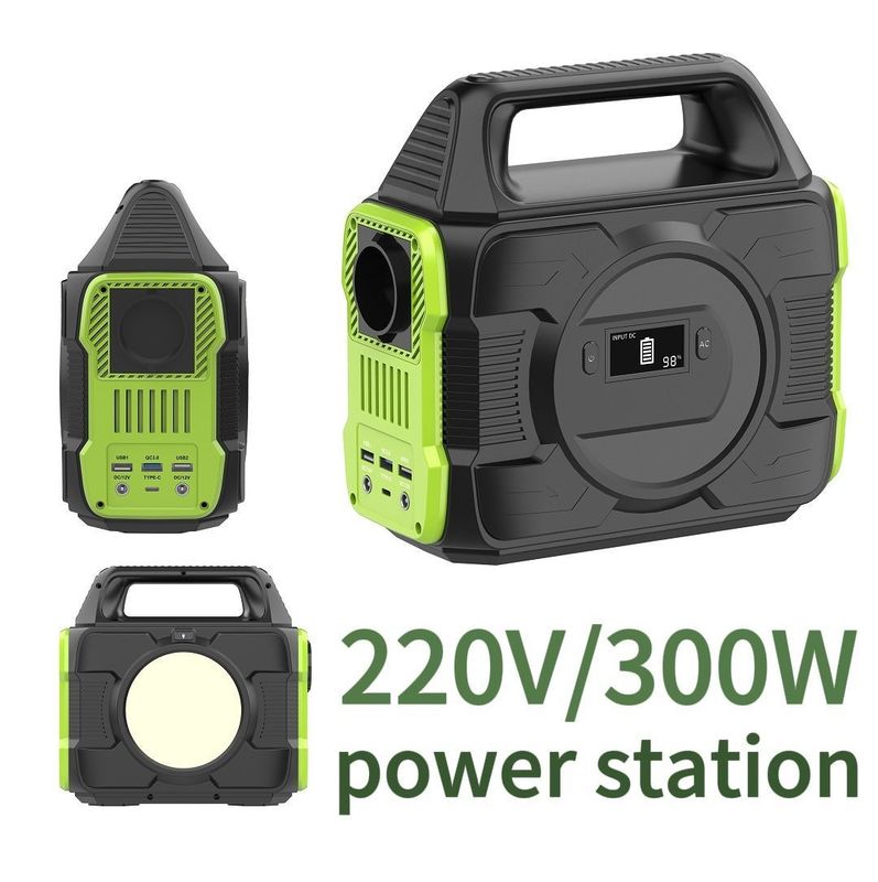 Un Generator 300W 200W 500W 600W Trạm điện di động cho du lịch RV ngoài trời