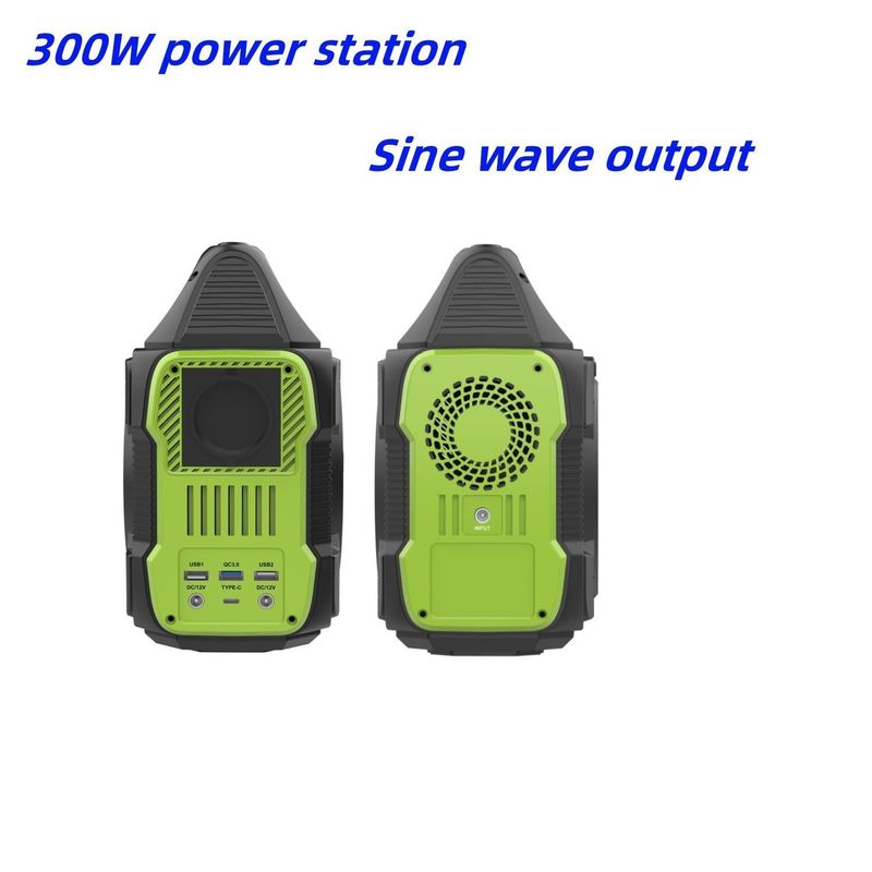 Động cơ năng lượng mặt trời máy bay không người lái di động 220V 300W Bộ sạc khẩn cấp thuận tiện cho cắm trại