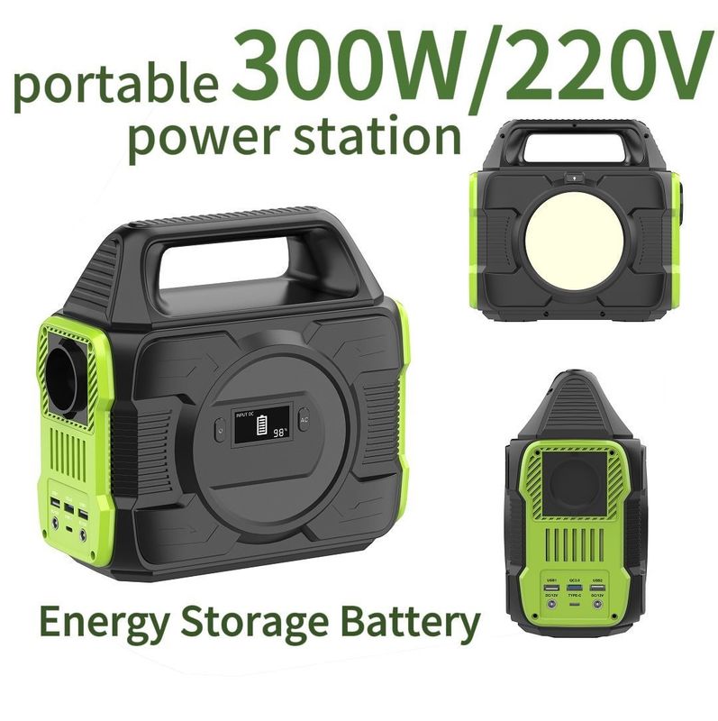 300W Custom Power Bank cho BMS Outdoor Mobile Energy Storage Nhà máy điện tái chế