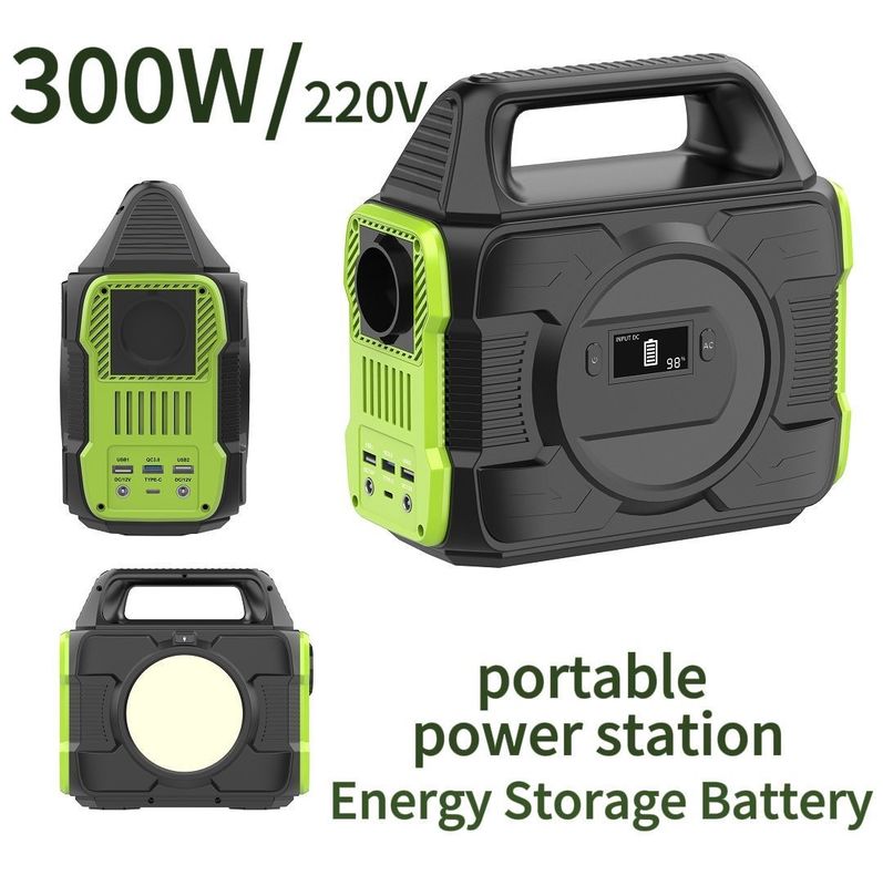 300W Ứng dụng gia đình Ứng dụng pin di động Nhà máy điện dự phòng với MPPT