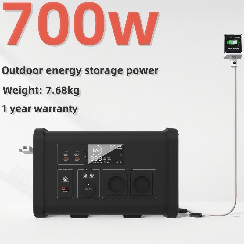 Nhà máy điện di động 700W Máy phát năng lượng mặt trời cho các hoạt động ngoài trời Dễ sử dụng