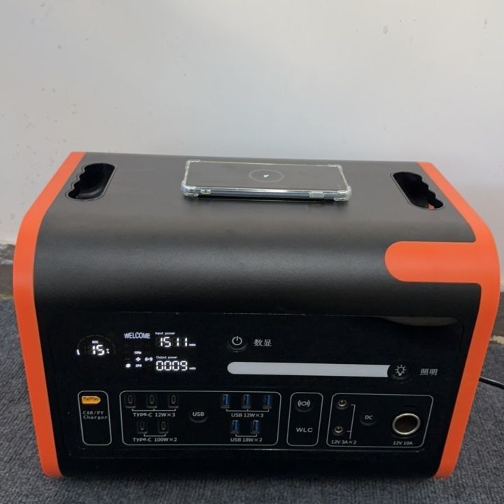 300W/600W/2200W/3000W Cung cấp điện di động di động cho máy phát điện mặt trời khẩn cấp