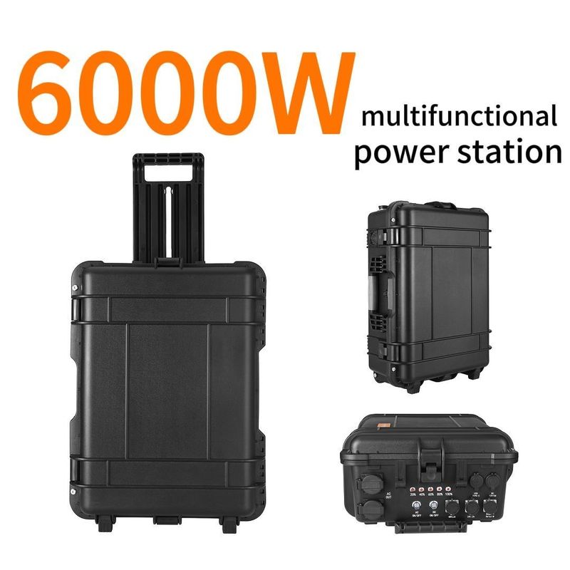 ST-60 6000W Pure Sine Wave Solar Power Inverter cho nguồn cung cấp điện hệ thống mặt trời phổ biến