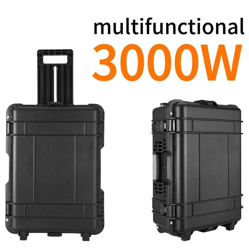 Pin lưu trữ năng lượng LiFePO4 6000W công suất cao nhất cho nhà máy điện di động mặt trời