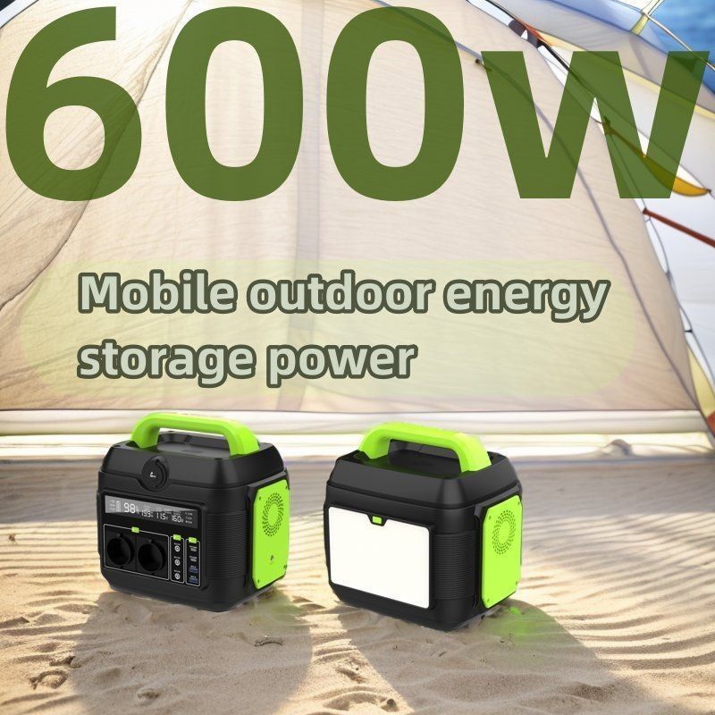 600W Reveal Liquid Crystal Display Solar Generator cho nhà máy điện di động