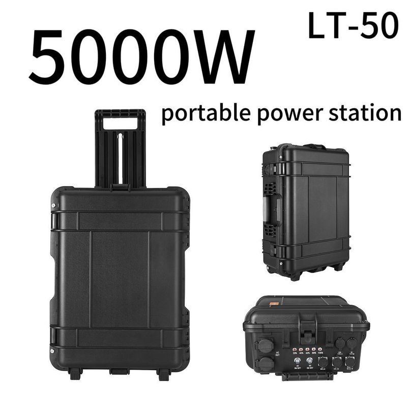 5000W Sạc nhanh Lithium Nhà cầm tay 3600W Nhà máy điện Mua ngay