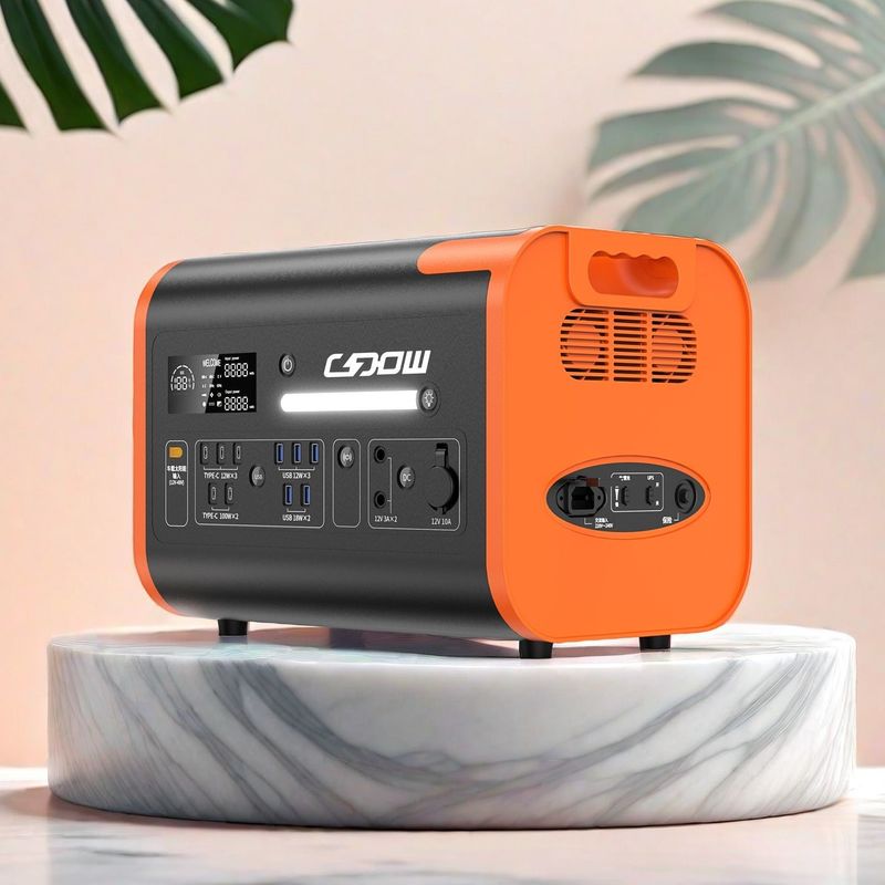 LiFePO4 pin máy điện di động 2000W 2200W cho nhà ngoài trời khẩn cấp