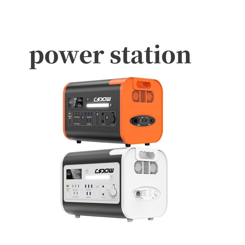 Chuyến đi cắm trại ngoài trời khẩn cấp Lithium pin nguồn cung cấp điện với đèn LED và đầu ra sóng sinus tinh khiết