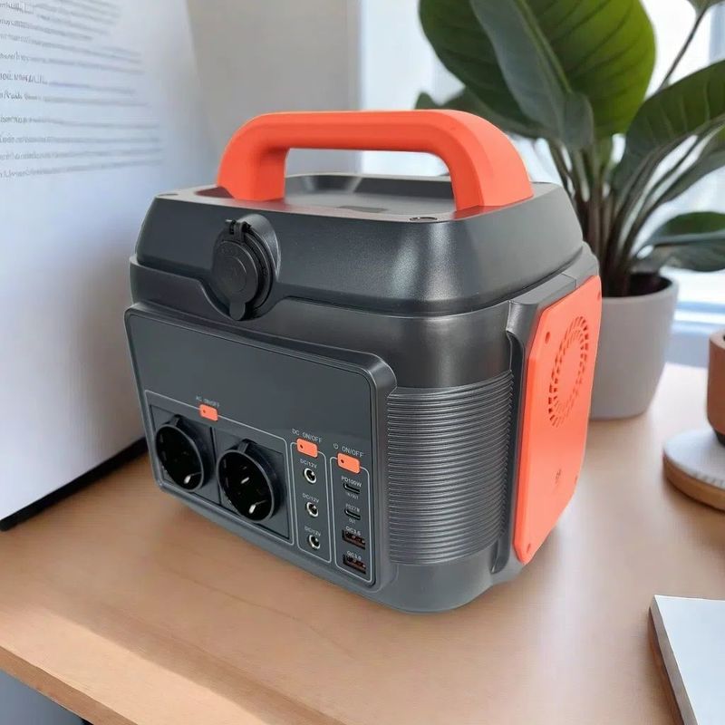 110/220V-50Hz/60Hz 2200W Máy phát điện mặt trời Nhà máy điện ngoài trời cho pin lithium S6