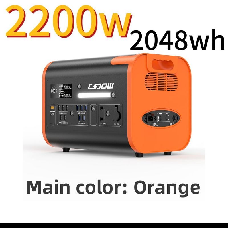 1500W sạc nhanh nguồn cung cấp điện di động với màn hình hiển thị và 1800W UPS Điện lực di động