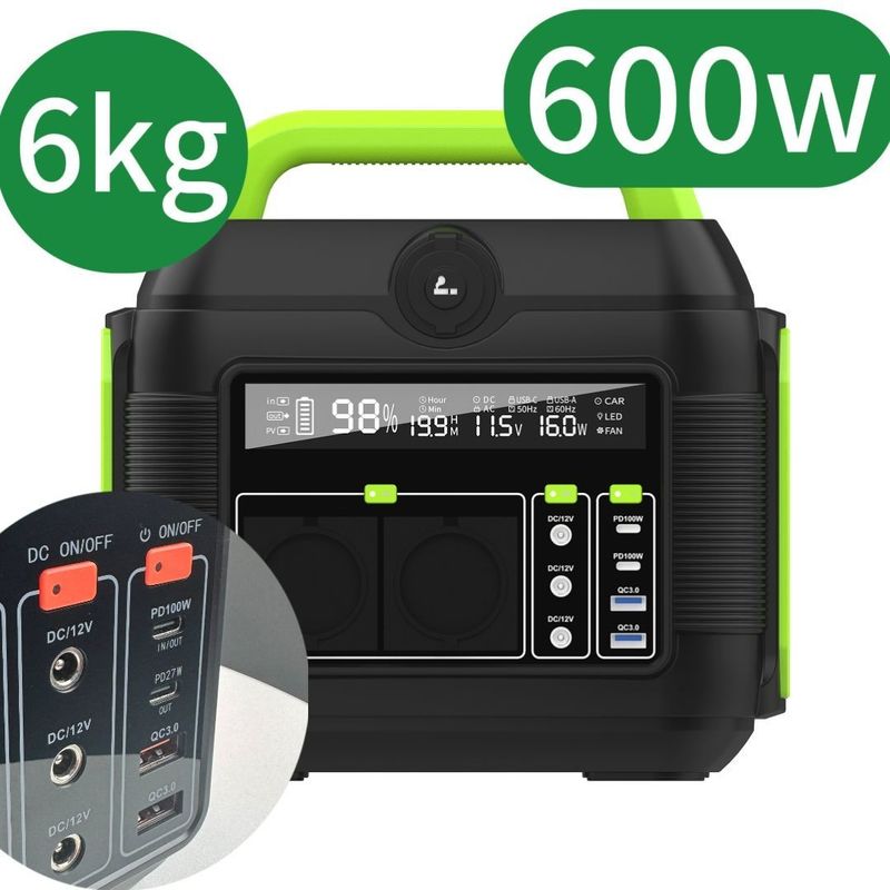 Hệ thống lưu trữ di động với pin có thể tháo rời và trạm điện 110V/220V AC