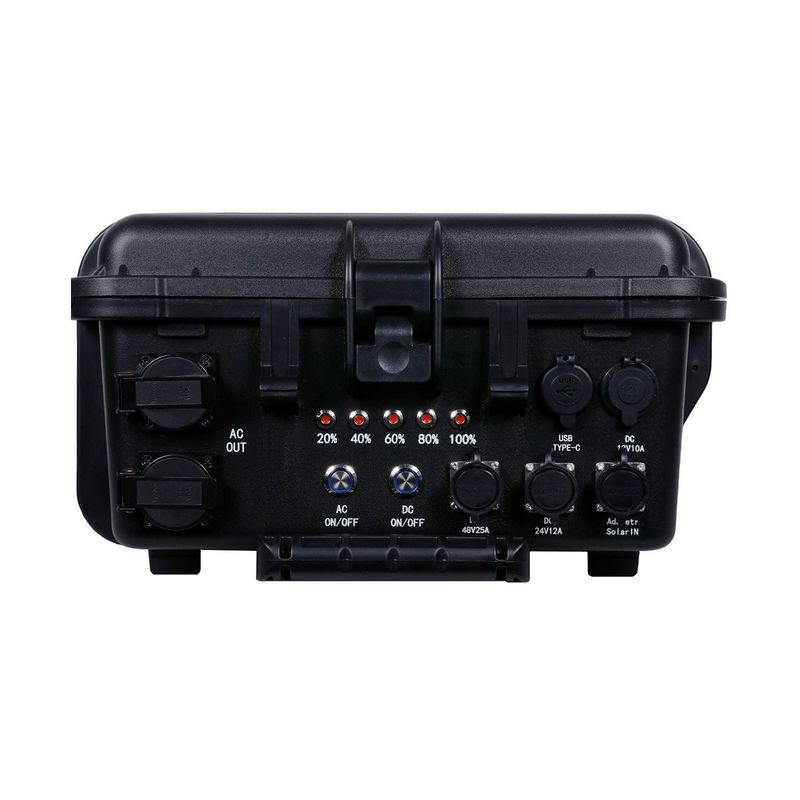 600W 2000W 3000W điện khẩn cấp Nhà máy điện mặt trời di động cho và phát trực tiếp