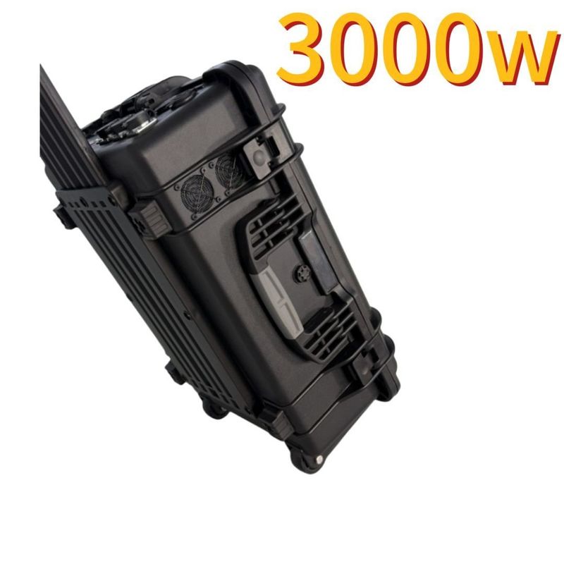 Máy phát điện UAV năng lượng mặt trời 3000W/3000wh62.5ah Giải pháp cuối cùng cho các trường hợp khẩn cấp ngoài trời
