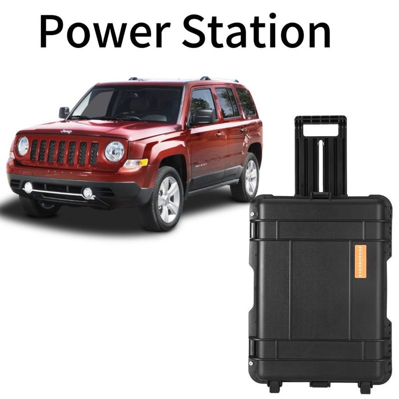 300W 600W 2200W 3000W Cung cấp điện di động ABS hợp kim Nhà máy điện khẩn cấp ngoài trời bền