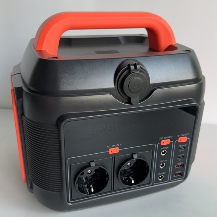 Điện tử loại C đầu ra Pd100W Pd27W DC đầu ra 12-13V 10A Trạm điện di động cho ngoài trời
