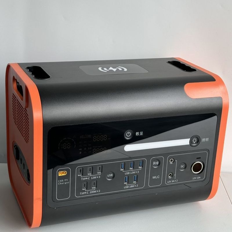 Bán 2200W Capacity Lithium Battery Đường điện di động để sạc nhanh