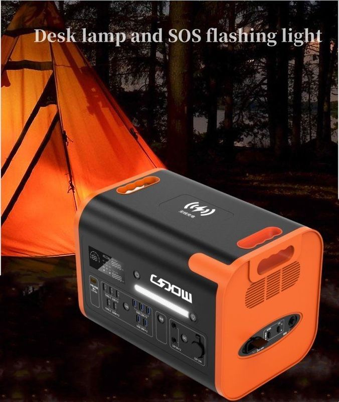 Nhà máy điện ngoài trời di động với Inverter sóng âm thanh tinh khiết và tất cả các ổ cắm đầu ra AC